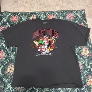 Warner Bros. Looney Tunes Gray Short Sleeve Tee